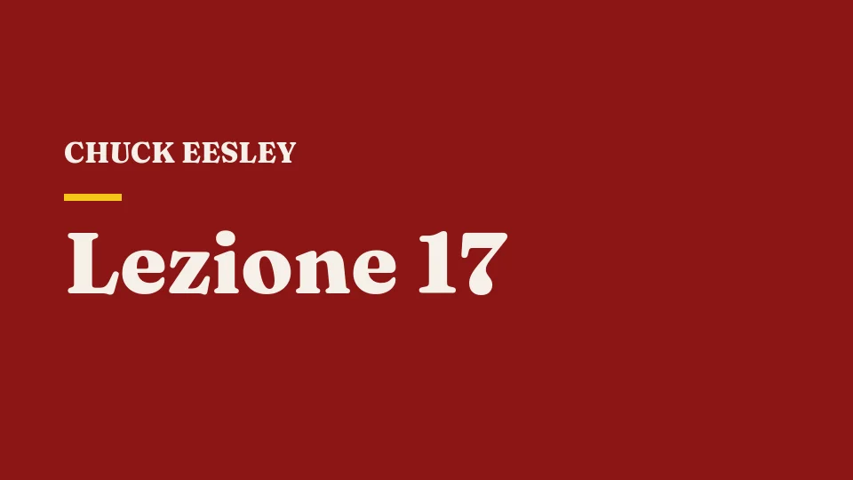 La strategia dei canali e la rilevanza bidirezionale — Chuck Eesley
