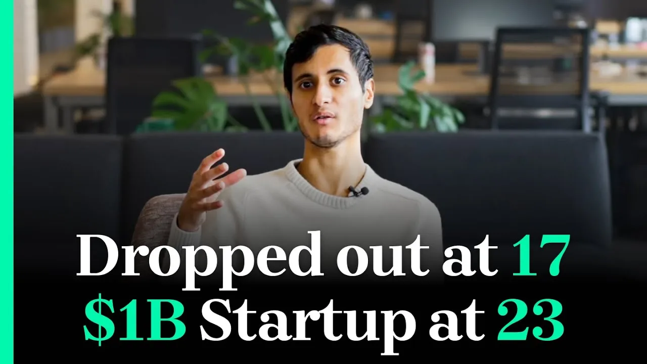 Chi ha abbandonato la scuola superiore costruisce una startup da 1 miliardo di dollari a 23 anni — EO