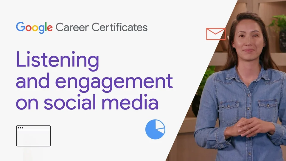 Lezione 11: Ascolto e coinvolgimento sui social — Google Digital Marketing & E-commerce Certificate