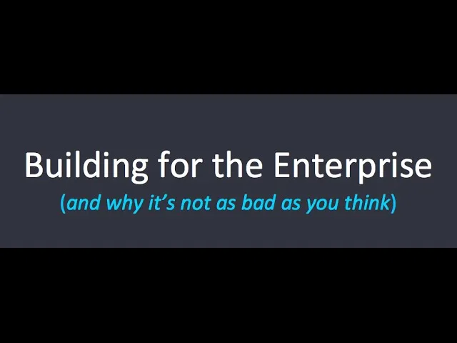 Lezione 12: Costruire software per le aziende — How to Start a Startup