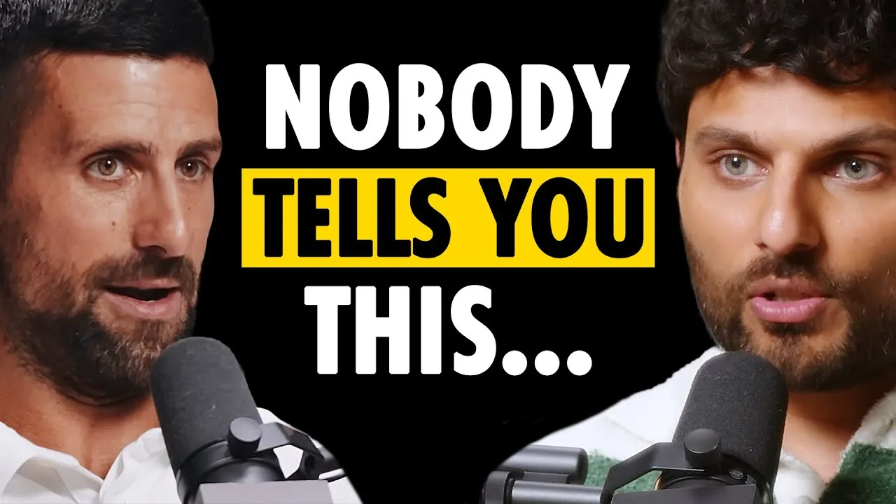 Non abbastanza: come Djokovic ha trasformato la sua paura più profonda in 24 Slam — Jay Shetty Podcast