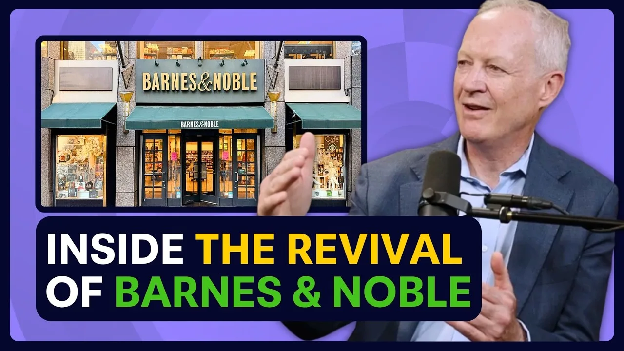 Il ritorno di Barnes & Noble, raccontato dal CEO che lo ha realizzato — Masters of Scale
