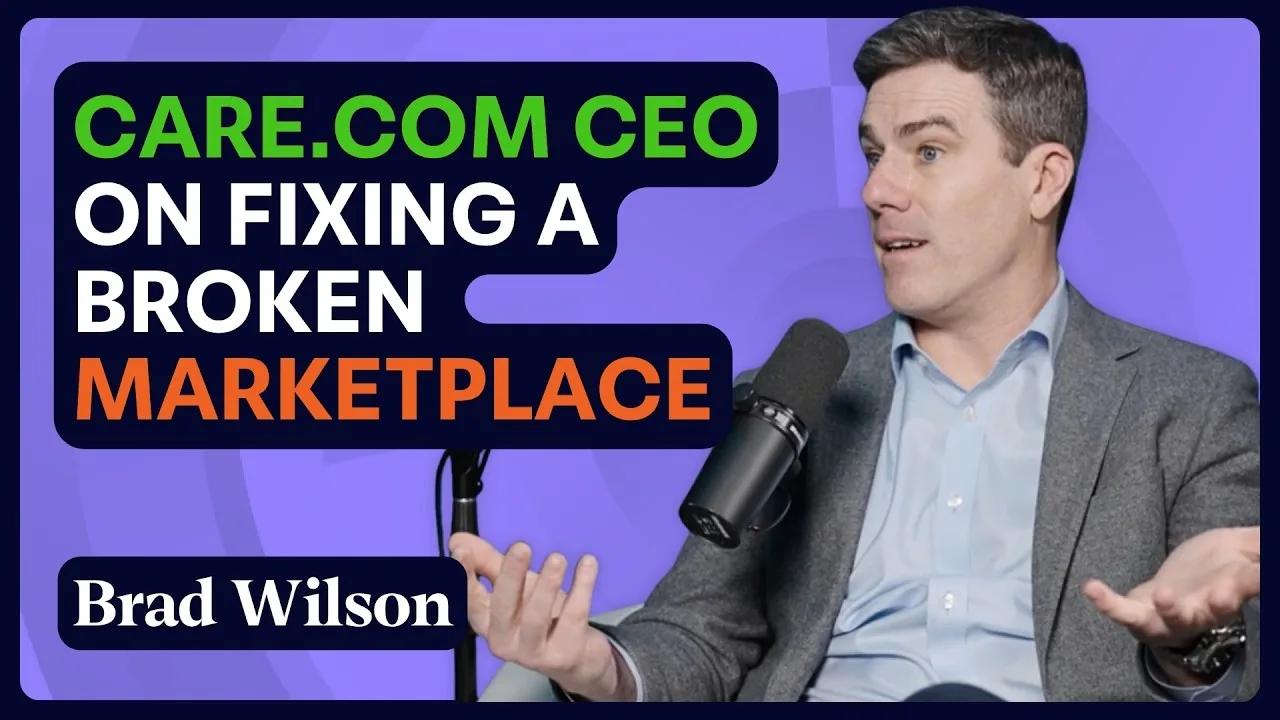 Rallentare per poter scalare (con il CEO di Care.com Brad Wilson) — Masters of Scale