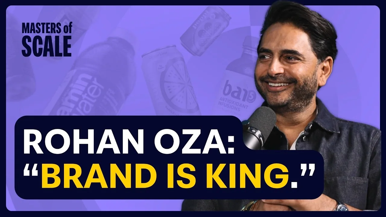 Rohan Oza: come costruire un brand che cattura il momento — Masters of Scale