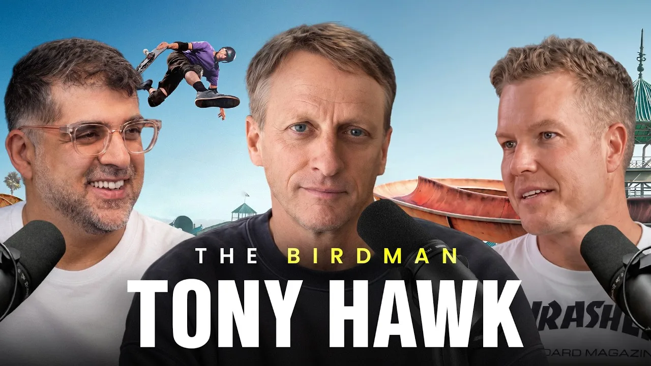 Tony Hawk ci ispira per 72 minuti di fila — My First Million