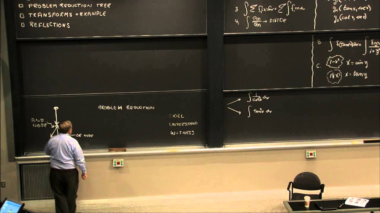 Lezione 2: Ragionamento: alberi degli obiettivi e problem solving — Patrick Winston