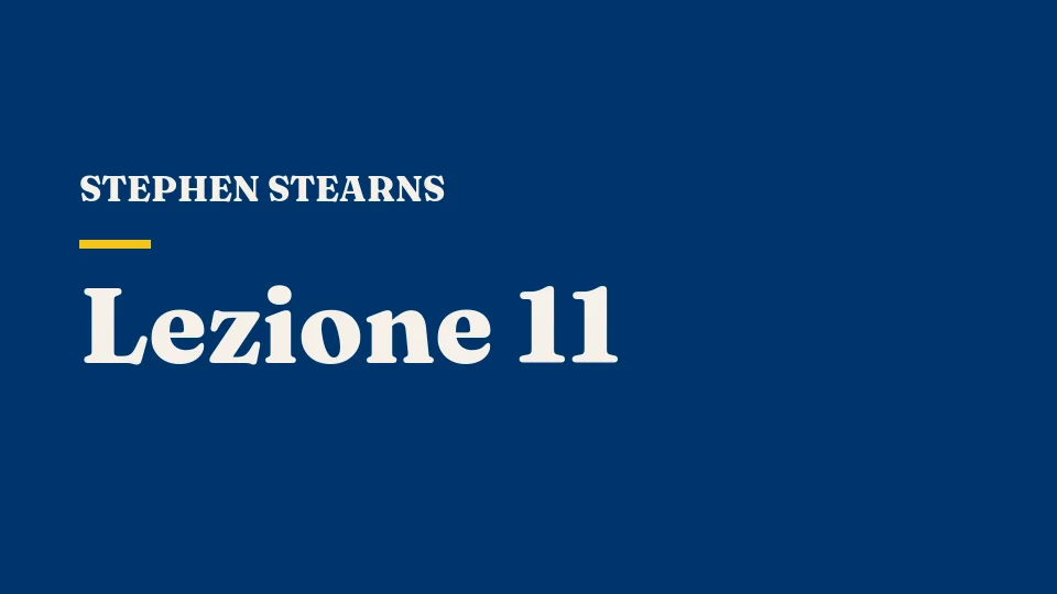 L'evoluzione della storia vitale — Stephen Stearns