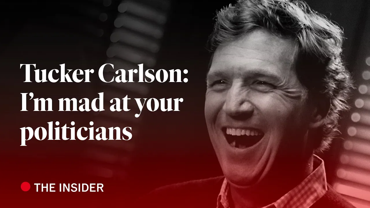 Un'intervista integrale a Tucker Carlson — The Economist